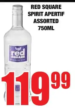 Boxer RED SQUARE SPIRIT APERITIF ASSORTED 750ML offer