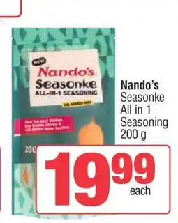 Spar NANDO’S Seasonke All-in-1 Seasoning 200 g offer