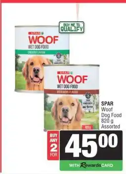 Spar SPAR Woof Dog Food offer