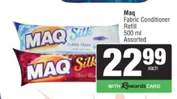 Spar MAQ FABRIC CONDITIONER REFILL offer