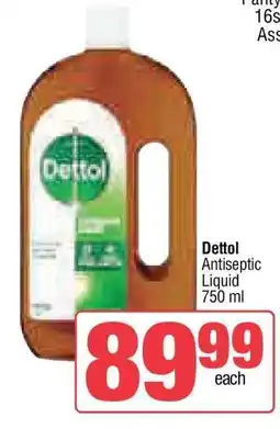 Spar DETTOL offer