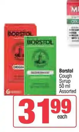 Spar BORSTOL COUGH SYRUP offer