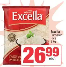 Spar Excella Parboiled Rice 2 kg offer