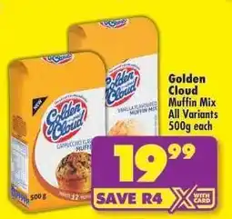 Shoprite GOLDEN CLOUD MUFFIN MIX offer