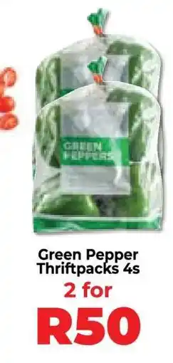 Food Lover's Market Green Pepper Thriftpacks 4s offer
