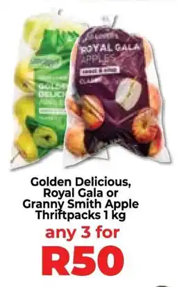 Food Lover's Market Golden Delicious, Royal Gala or Granny Smith Apple Thriftpacks 1 kg offer