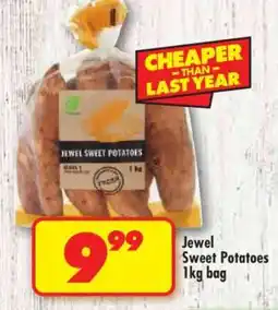Shoprite JEWEL SWEET POTATOES 1kg bag offer