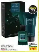 Dis-Chem David Beckham Instinct Gift Set EDP Plus Shower Gel offer