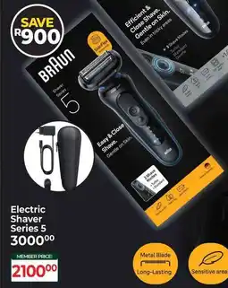 Dis-Chem Braun Electric Shaver Series 5 offer