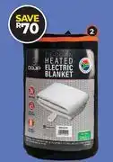 Dis-Chem Dquip Tie Down Heated Electric Blanket Single offer