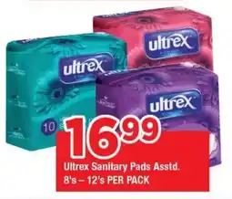 OK Grocer Ultrex Sanitary Pads offer