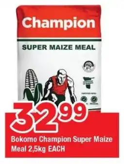 OK Grocer Bokomo Champion Super Maize Meal offer
