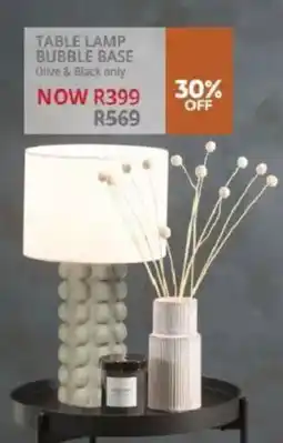 Decofurn Table lamp bubble base offer