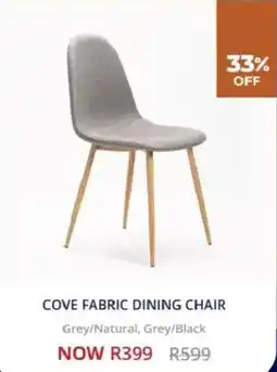 Decofurn Cove fabric dining chair offer