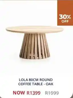 Decofurn Lola round coffee table offer