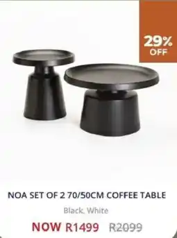 Decofurn Noa set of coffee table offer