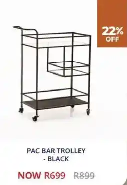 Decofurn Pac bar trolley offer