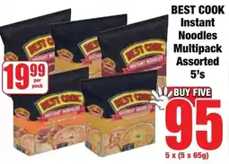 Boxer Superstores Best Cook Instant Noodles Multipack Assorted offer