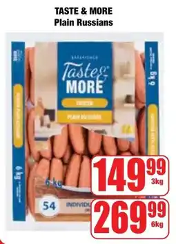 Boxer Superstores Taste & More Plain Russians offer