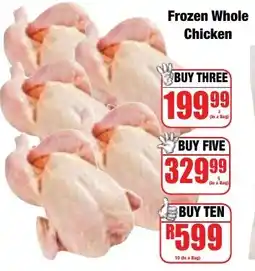 Boxer Superstores Frozen Whole Chicken offer