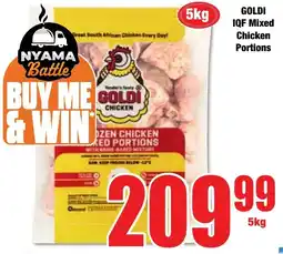 Boxer Superstores Goldi IQF Mixed Chicken Portions offer