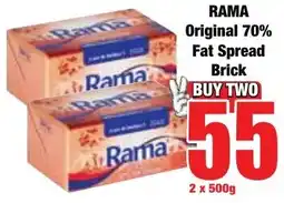 Boxer Superstores Rama Original 70% Fat Spread Brick offer
