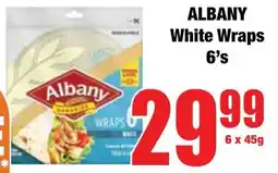 Boxer Superstores Albany White Wraps offer