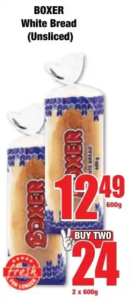 Boxer Superstores Boxer White Bread Unsliced offer