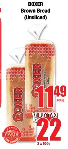 Boxer Superstores Boxer Brown Bread Unsliced offer