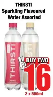 Boxer Superstores Thirsti Sparkling Flavoured Water Assorted offer