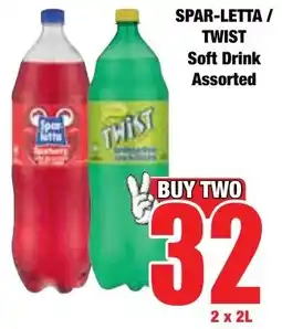 Boxer Superstores Spar-letta/ Twist Soft Drink Assorted offer