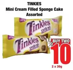 Boxer Superstores Tinkies Mini Cream Filled Sponge Cake Assorted offer