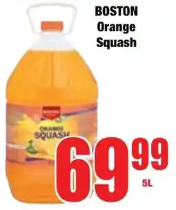 Boxer Superstores Boston Orange Squash offer