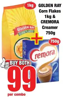 Boxer Superstores Golden Ray Corn Flakes & Cremora Creamer offer