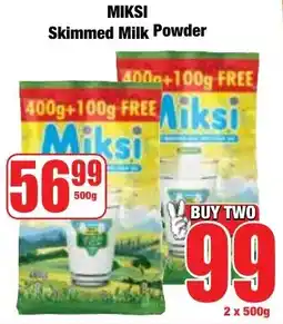 Boxer Superstores Miksi Skimmed Milk Powder offer