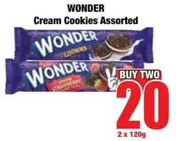 Boxer Superstores Wonder Cream Cookies Assorted offer
