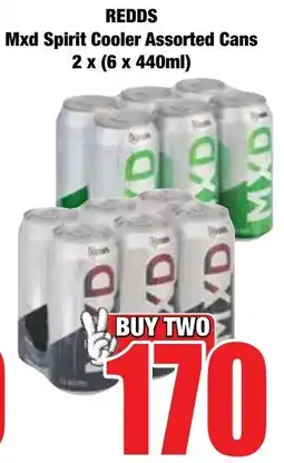 Boxer Superstores Redds Mxd Spirit Cooler Assorted Cans offer