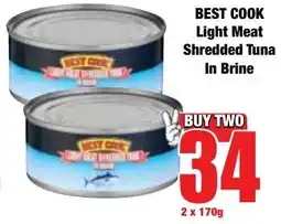 Boxer Superstores Best Cook Light Meat Shredded Tuna In Brine offer