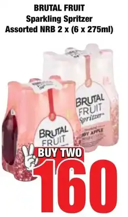 Boxer Superstores Brutal Fruit Sparkling Spritzer Assorted NRB offer