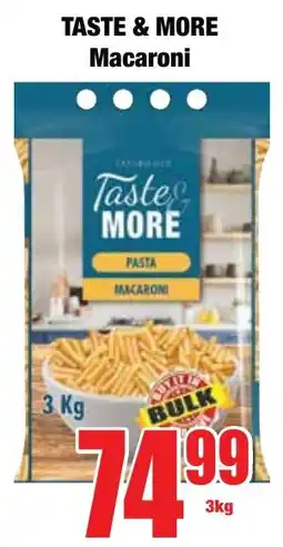 Boxer Superstores Taste & More Macaroni offer