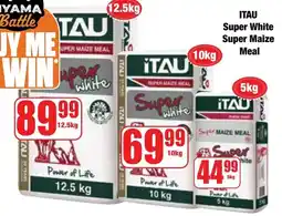 Boxer Superstores Itau Super White Super Maize Meal offer