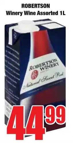 Boxer Superstores Robertson Winery Wine Assorted offer