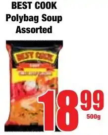 Boxer Superstores Best Cook Polybag Soup Assorted offer