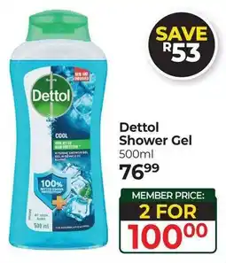 Dis-Chem Dettol Shower Gel offer
