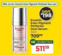Dis-Chem Eucerin Even Pigment Perfector Dual Serum offer