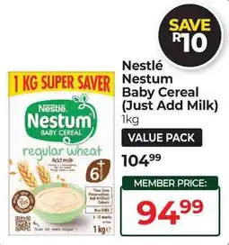 Dis-Chem Nestlé Nestum Baby Cereal offer
