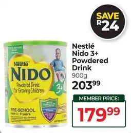 Dis-Chem Nestlé Nido 3+ Powdered Drink offer