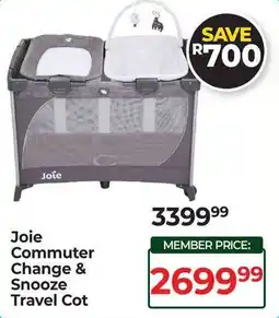 Dis-Chem Joie Commuter Change & Snooze Travel Cot offer
