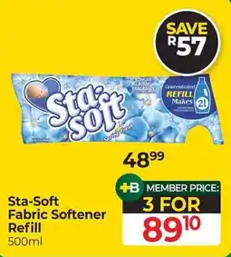 Dis-Chem Sta-Soft Fabric Softener Refill offer