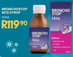 Sparkport Bronchostop Nite Syrup offer